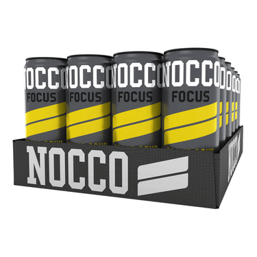 NOCCO Focus Energy Drinks Box (12 Cans)